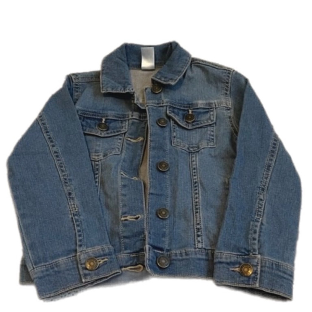 Carter's Denim Jean Jacket Medium Wash Girls Size 5